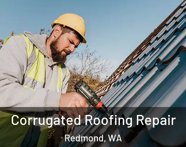  Corrugated Roofing Repair Redmond, WA