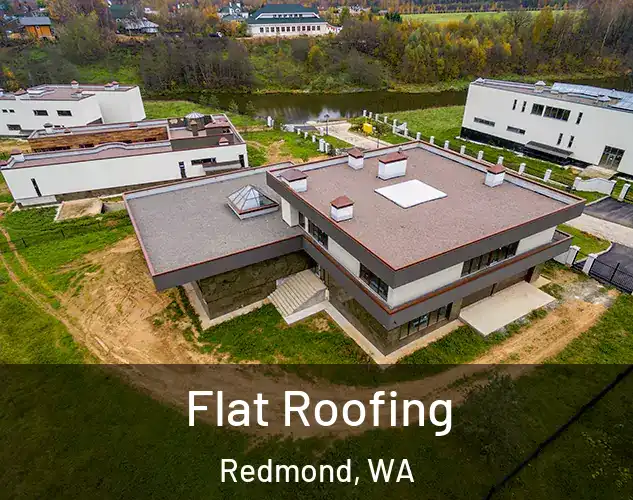  Flat Roofing Redmond, WA