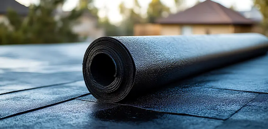 Rubber Flat Roof Replacement in Redmond