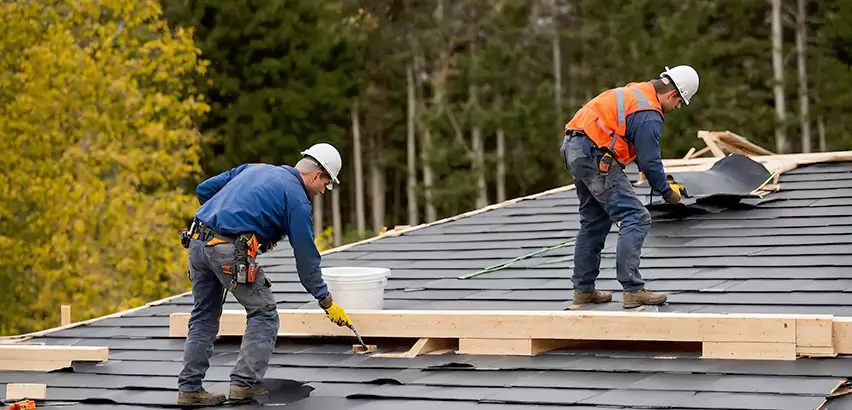 Garage Felt Roof Replacement in Redmond