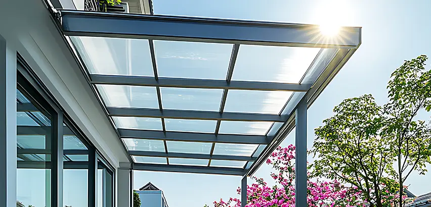 Glass Patio Roof Installation in Redmond
