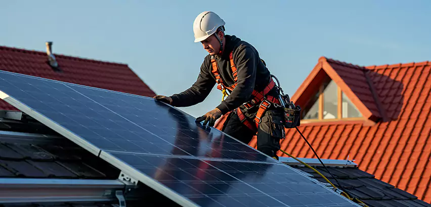 Solar Panels on Steel Roof Installation in Redmond