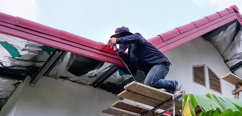 Residential Wind Damage Roof Repair in Redmond