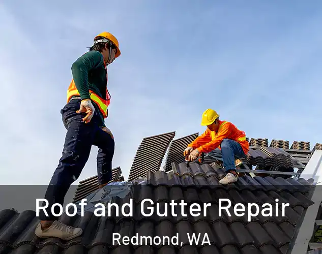  Roof and Gutter Repair Redmond, WA
