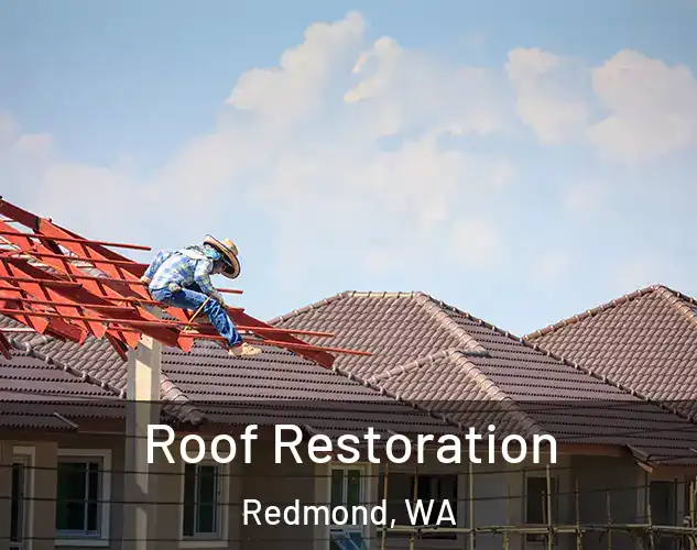  Roof Restoration Redmond, WA